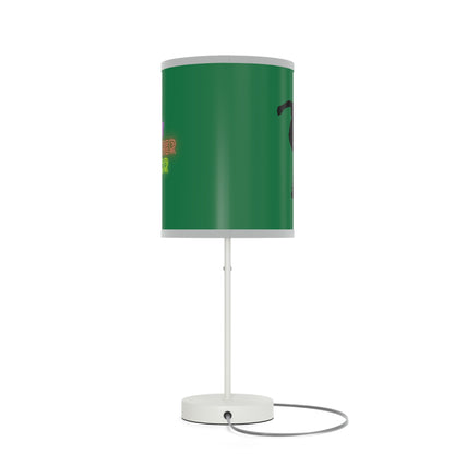 Lamp on a Stand, US|CA plug: Skateboarding Dark Green