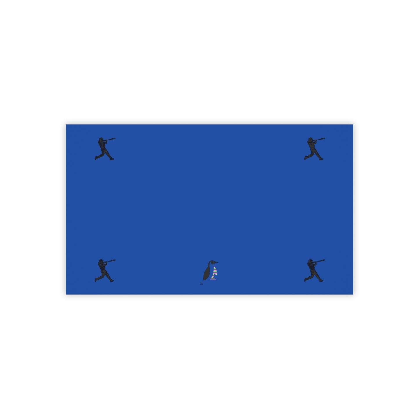 Post-it® Note Pads: Baseball Dark Blue