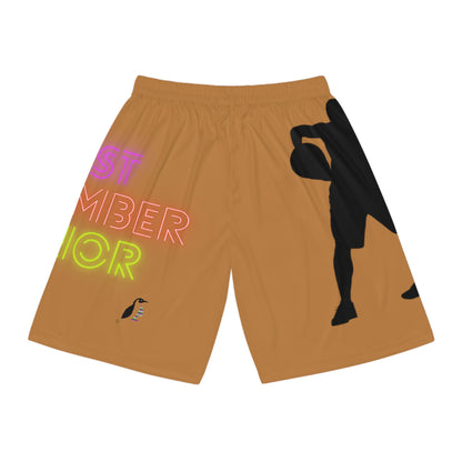 Basketball Shorts: Basketball Lite Brown 