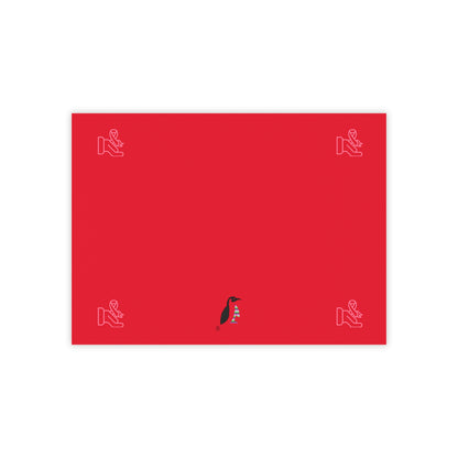 Post-it® Note Pads: Fight Cancer Dark Red