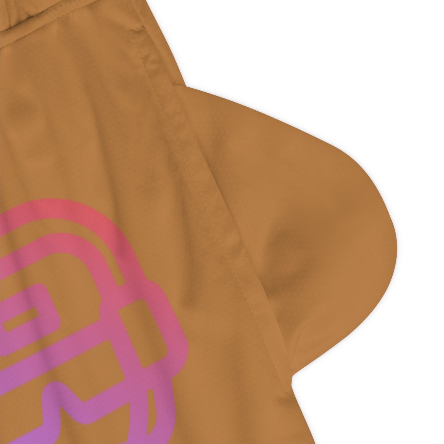 Basketball Rib Shorts: Gaming Lite Brown