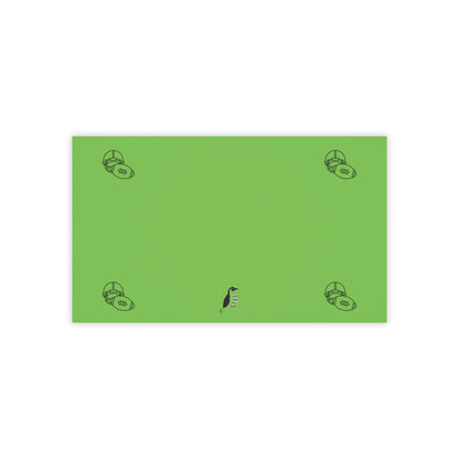 Post-it® Note Pads: Football Green