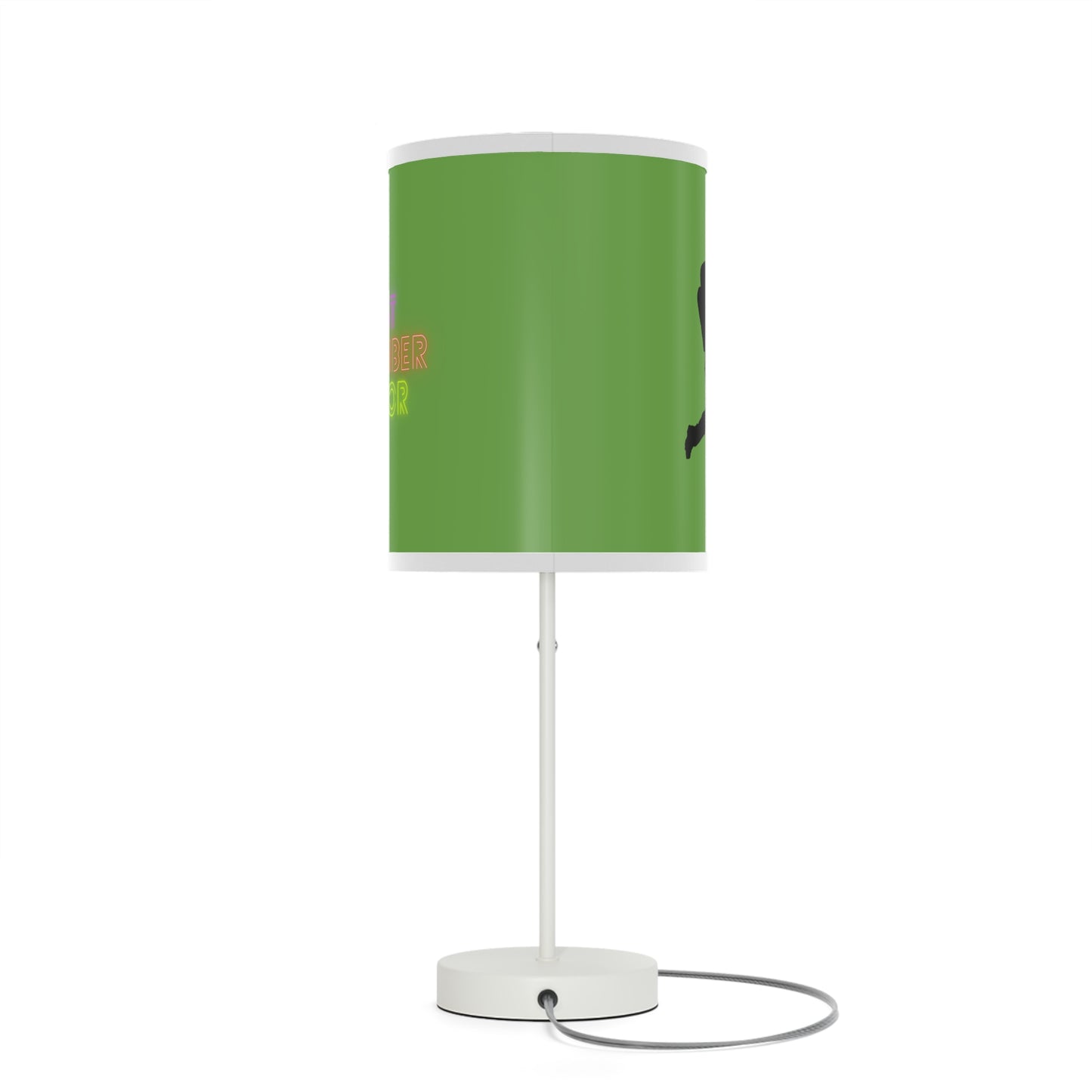 Lamp on a Stand, US|CA plug: Baseball Green 