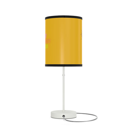 Lamp on a Stand, US|CA plug: Volleyball Yellow