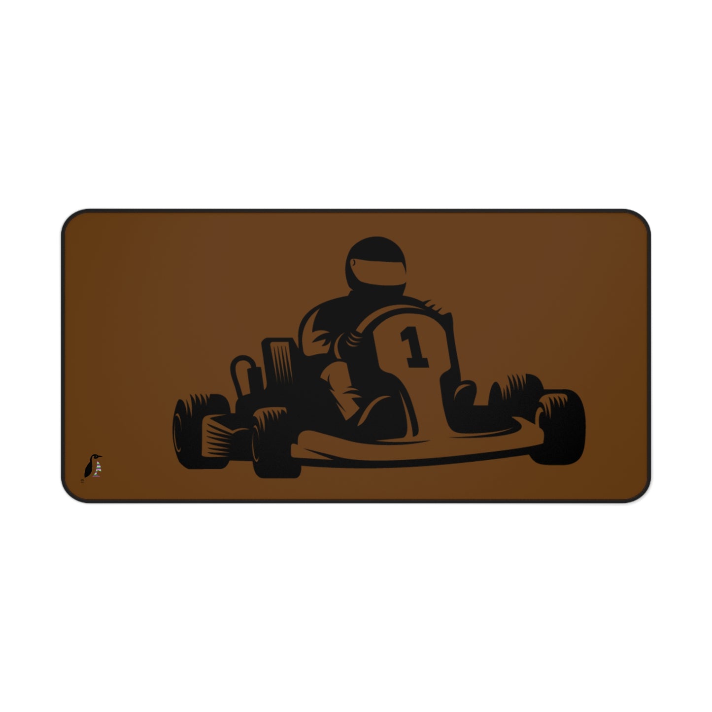 Desk Mat: Racing Brown