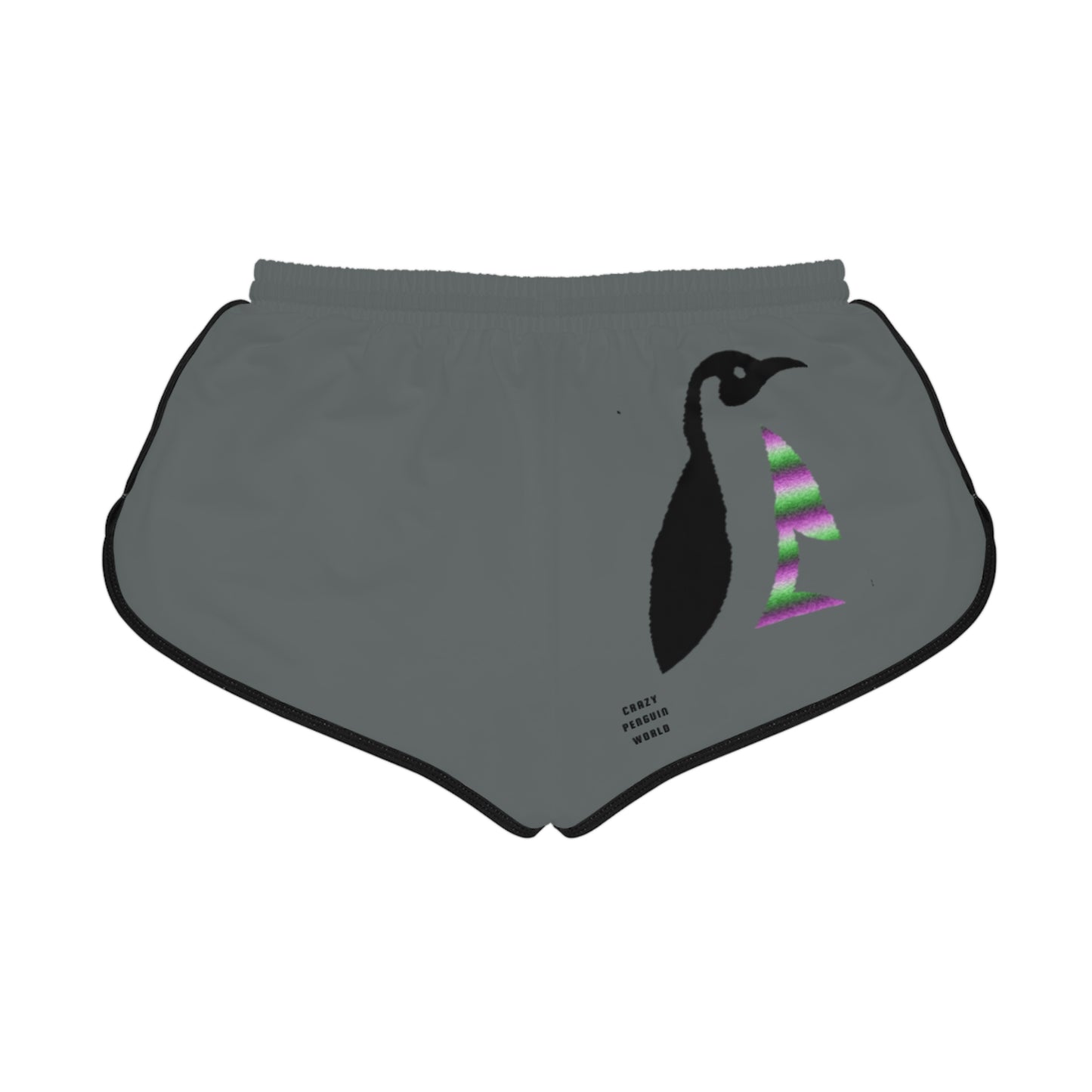 Women's Relaxed Shorts: Lost Remember Honor Dark Grey