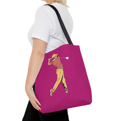 Tote Bag: Golf Pink