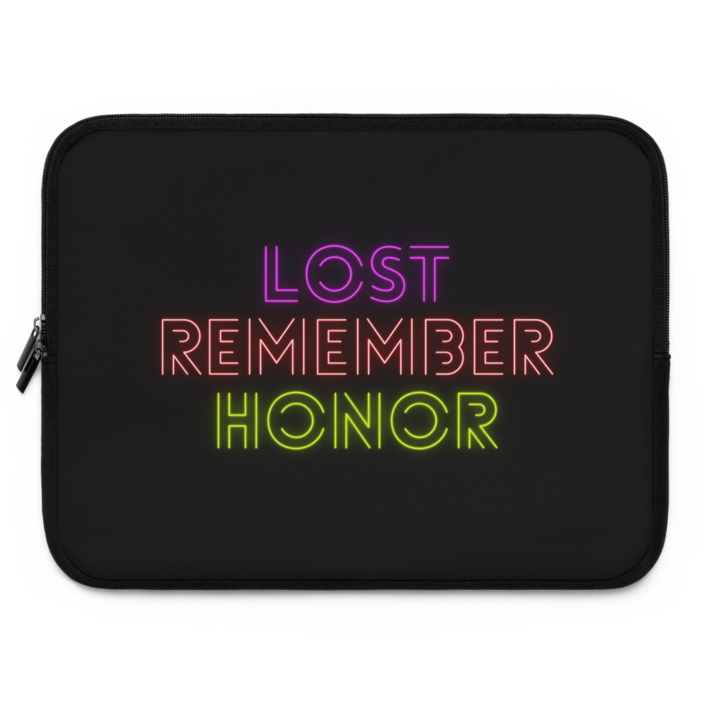 Laptop Sleeve: Lost Remember Honor Black