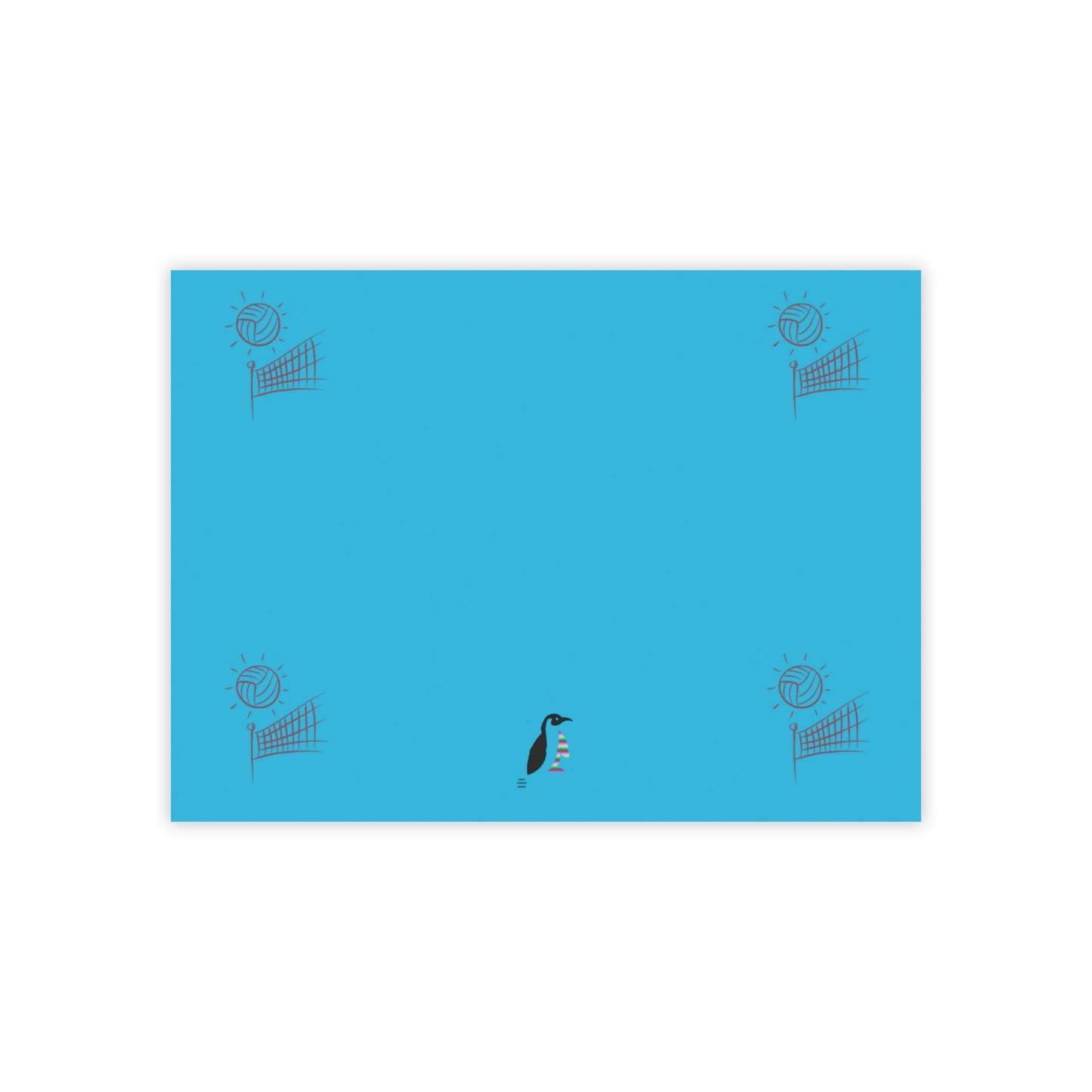 Post-it® Note Pads: Volleyball Turquoise