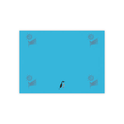 Post-it® Note Pads: Volleyball Turquoise