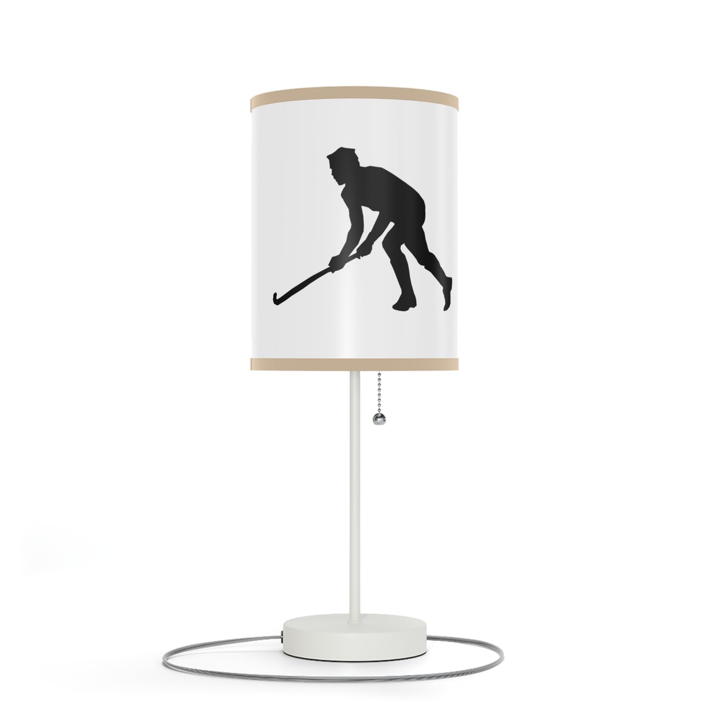 Lamp on a Stand, US|CA plug: Hockey White