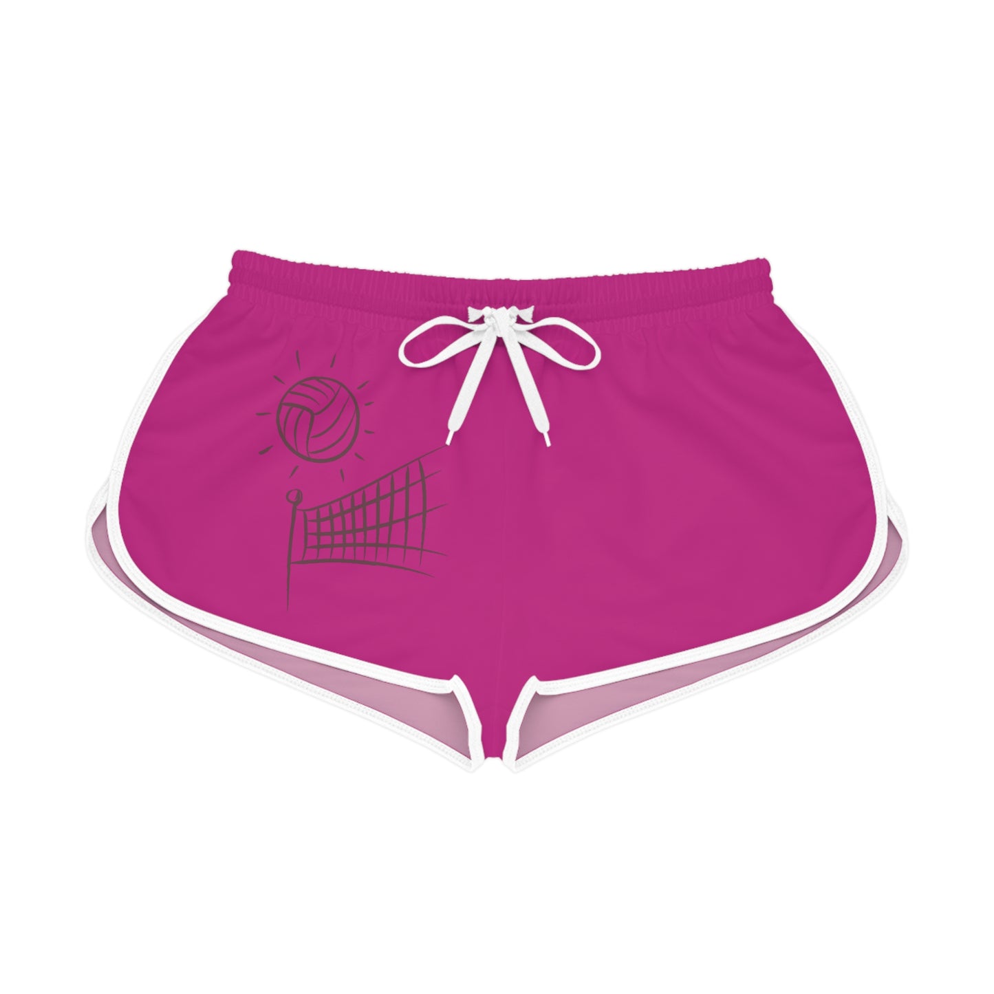 Women's Relaxed Shorts: Volleyball Pink