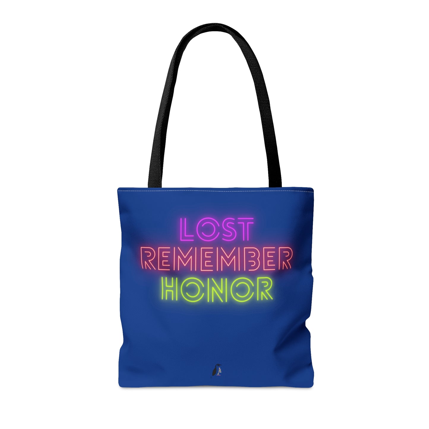 Tote Bag: Weightlifting Dark Blue