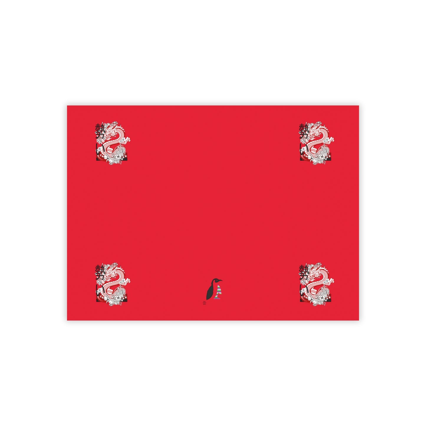 Post-it® Note Pads: Dragons Dark Red