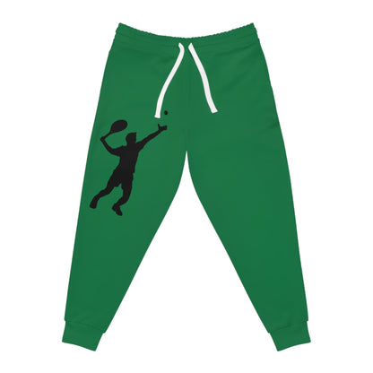 Athletic Joggers: Tennis Dark Green