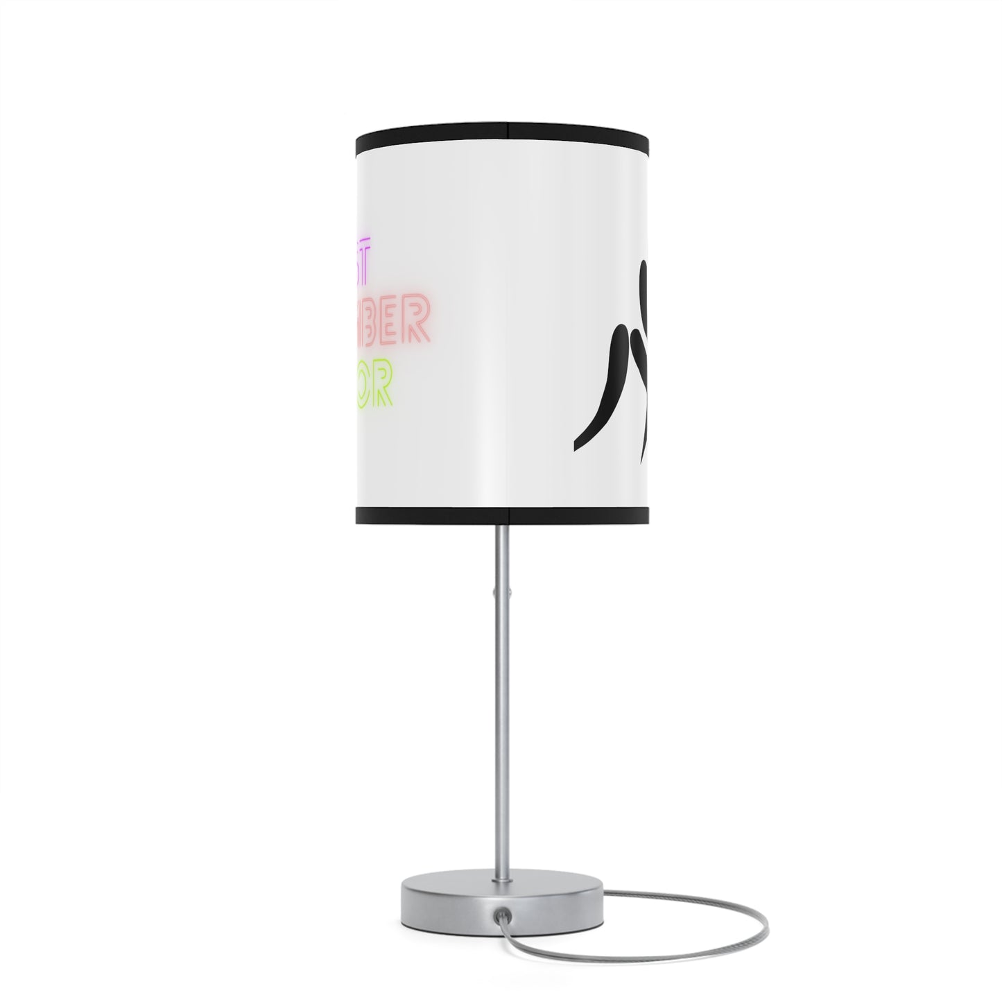 Lamp on a Stand, US|CA plug: Wrestling White