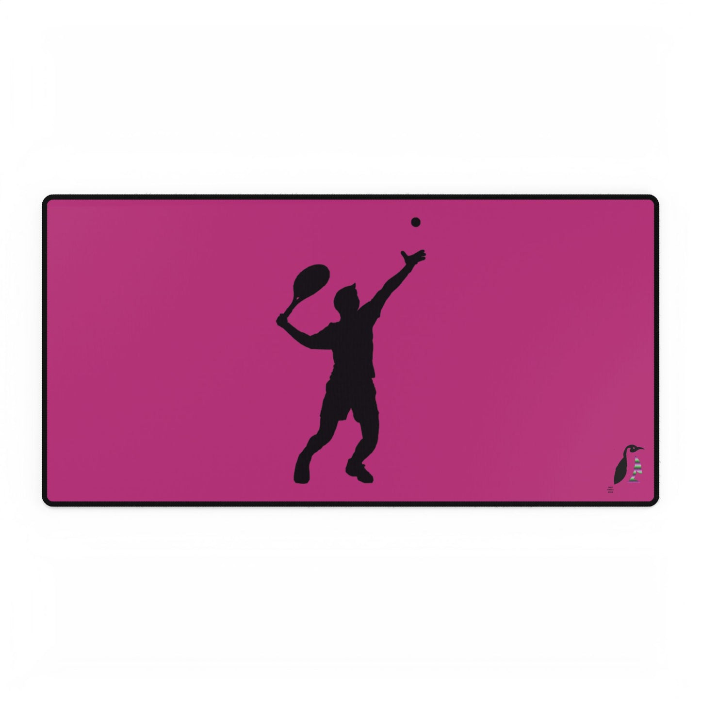 Desk Mats: Tennis Pink