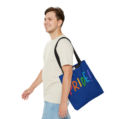 Tote Bag: LGBTQ Pride Dark Blue