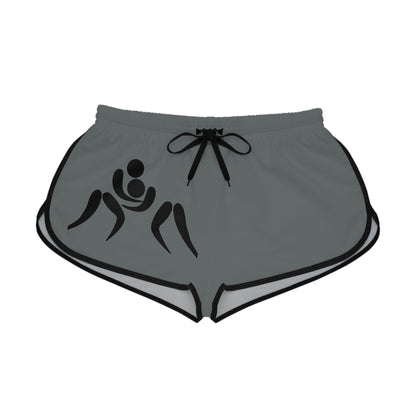 Women's Relaxed Shorts: Wrestling Dark Grey