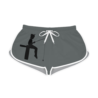 Women's Relaxed Shorts: Fishing Dark Grey