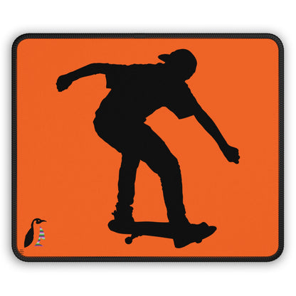 Gaming Mouse Pad: Skateboarding Orange