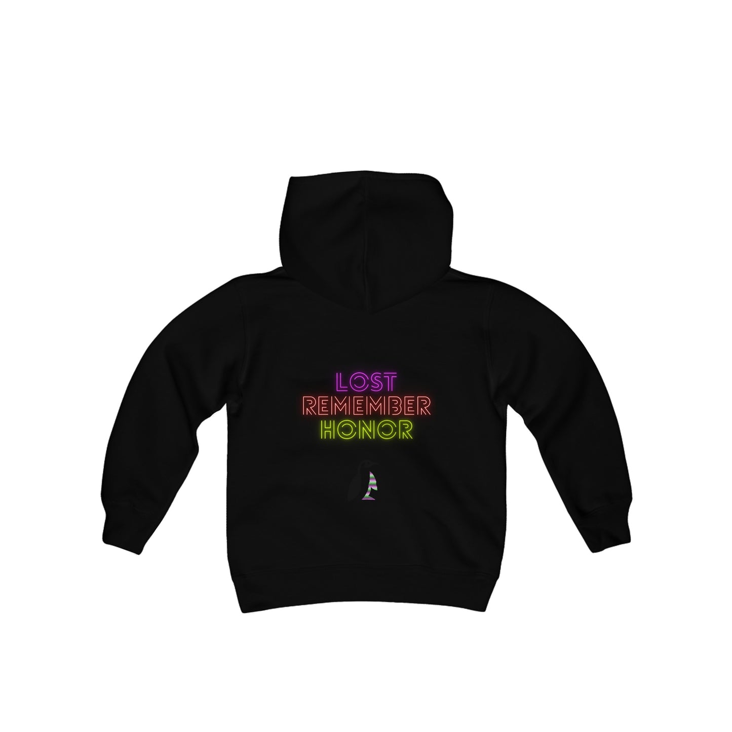 Youth Heavy Blend Hooded Sweatshirt: LGBTQ Pride