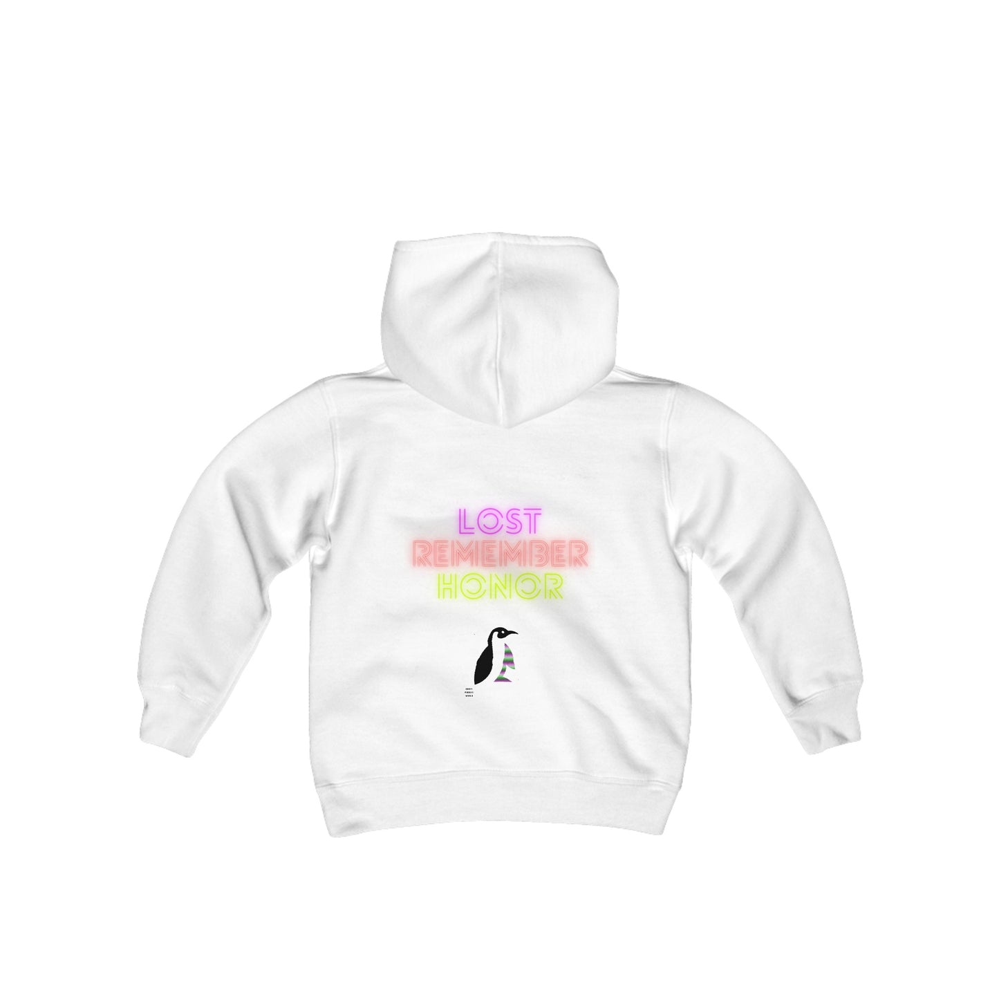 Youth Heavy Blend Hooded Sweatshirt: LGBTQ Pride 