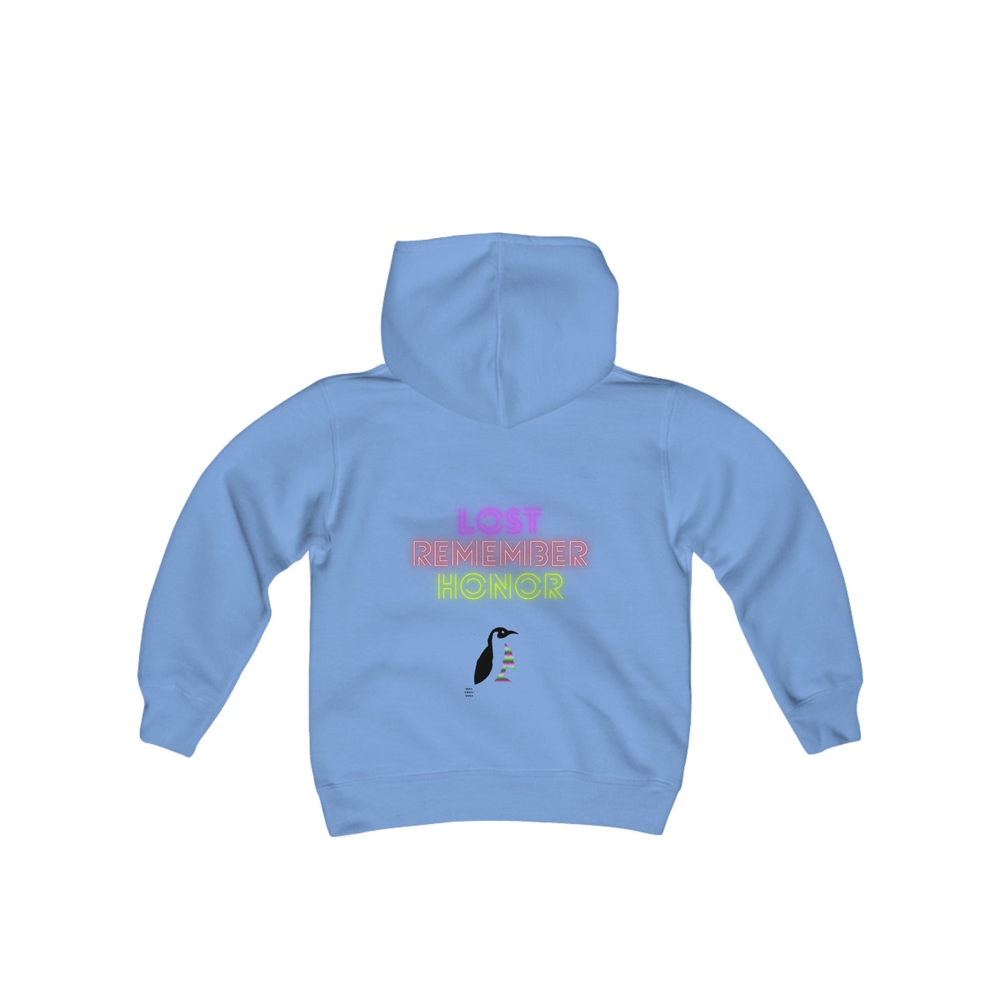 Youth Heavy Blend Hooded Sweatshirt: LGBTQ Pride