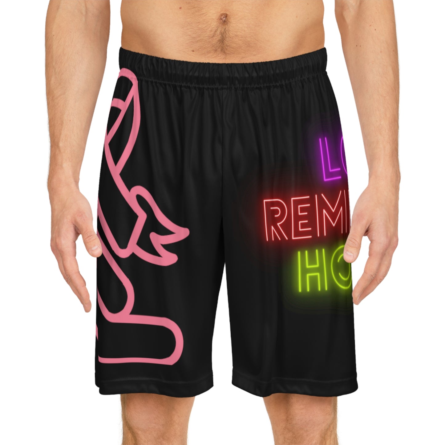 Basketball Shorts: Fight Cancer Black