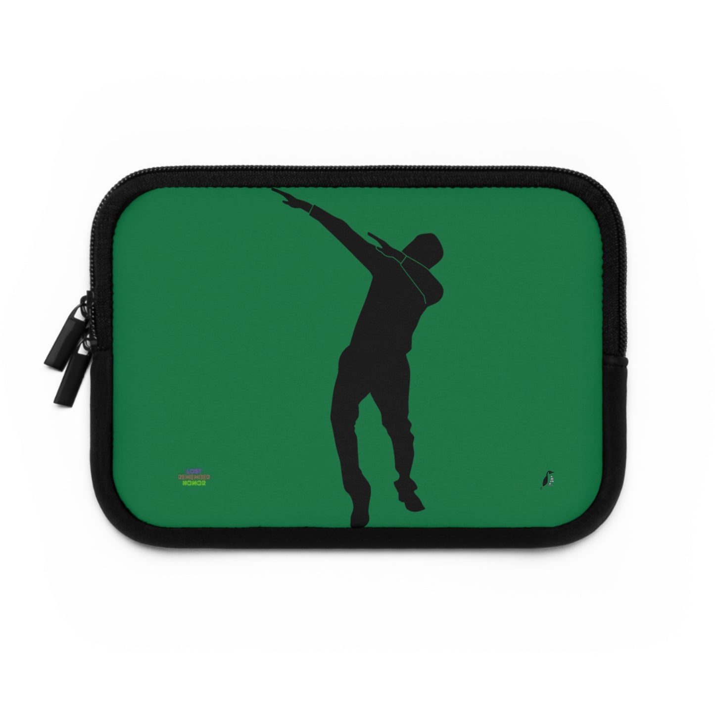 Laptop Sleeve: Dance Dark Green