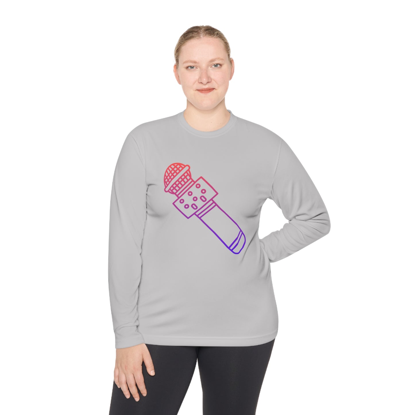 Lightweight Long Sleeve Tee: Music #1