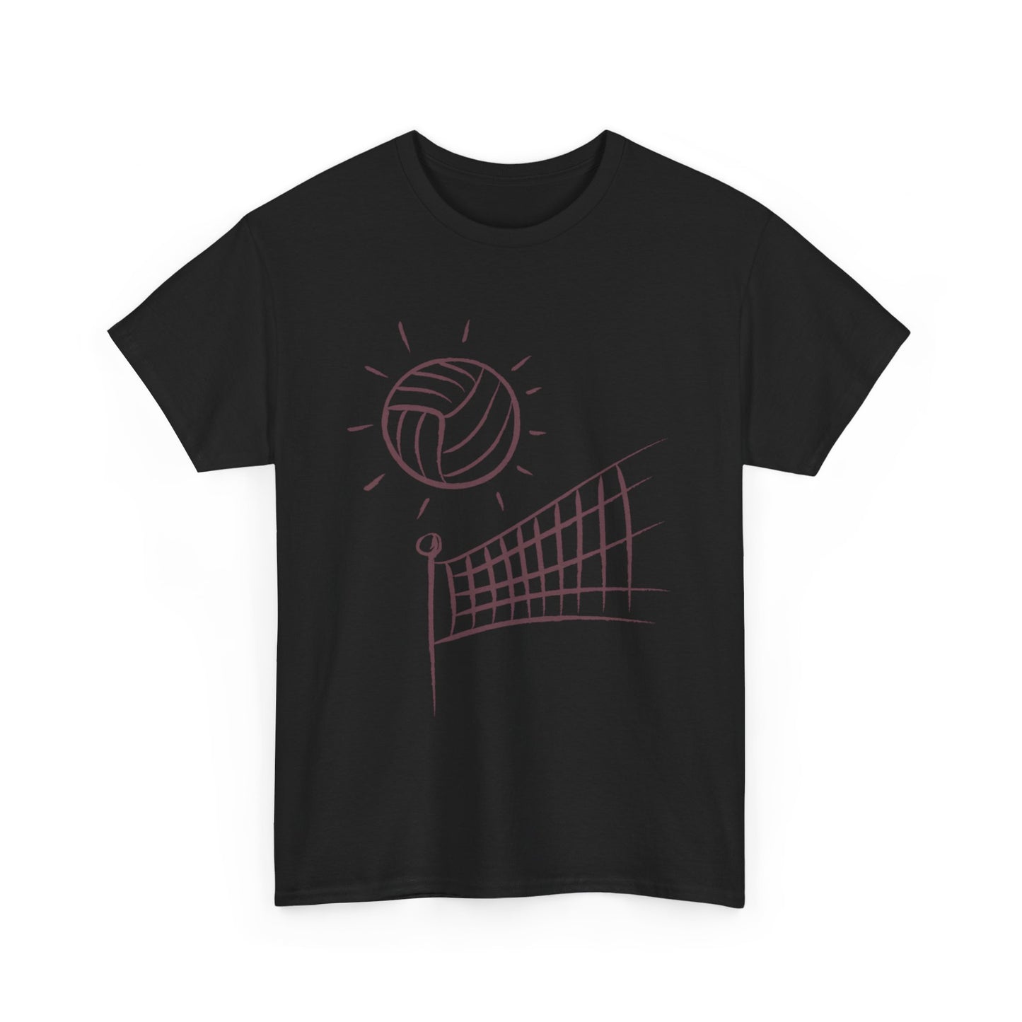 Heavy Cotton Tee: Volleyball #1