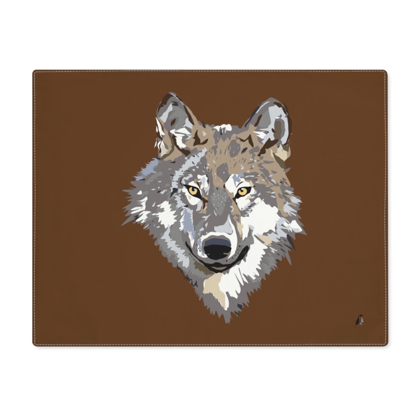 Placemat, 1pc: Wolves Brown