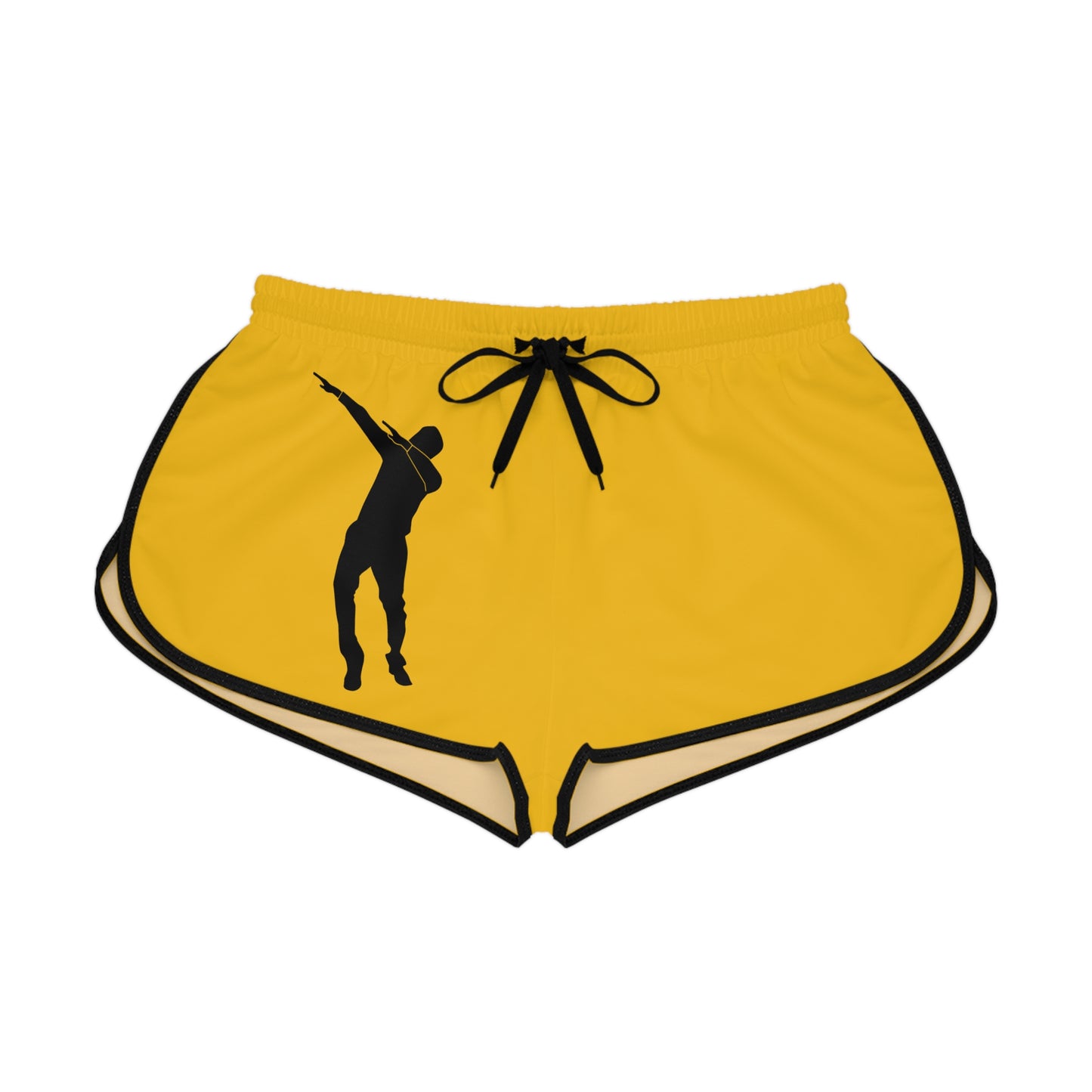 Women's Relaxed Shorts: Dance Yellow