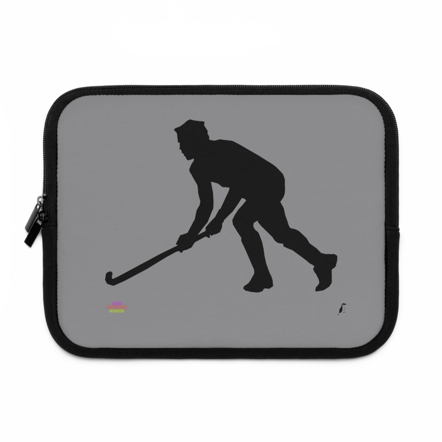 Laptop Sleeve: Hockey Grey