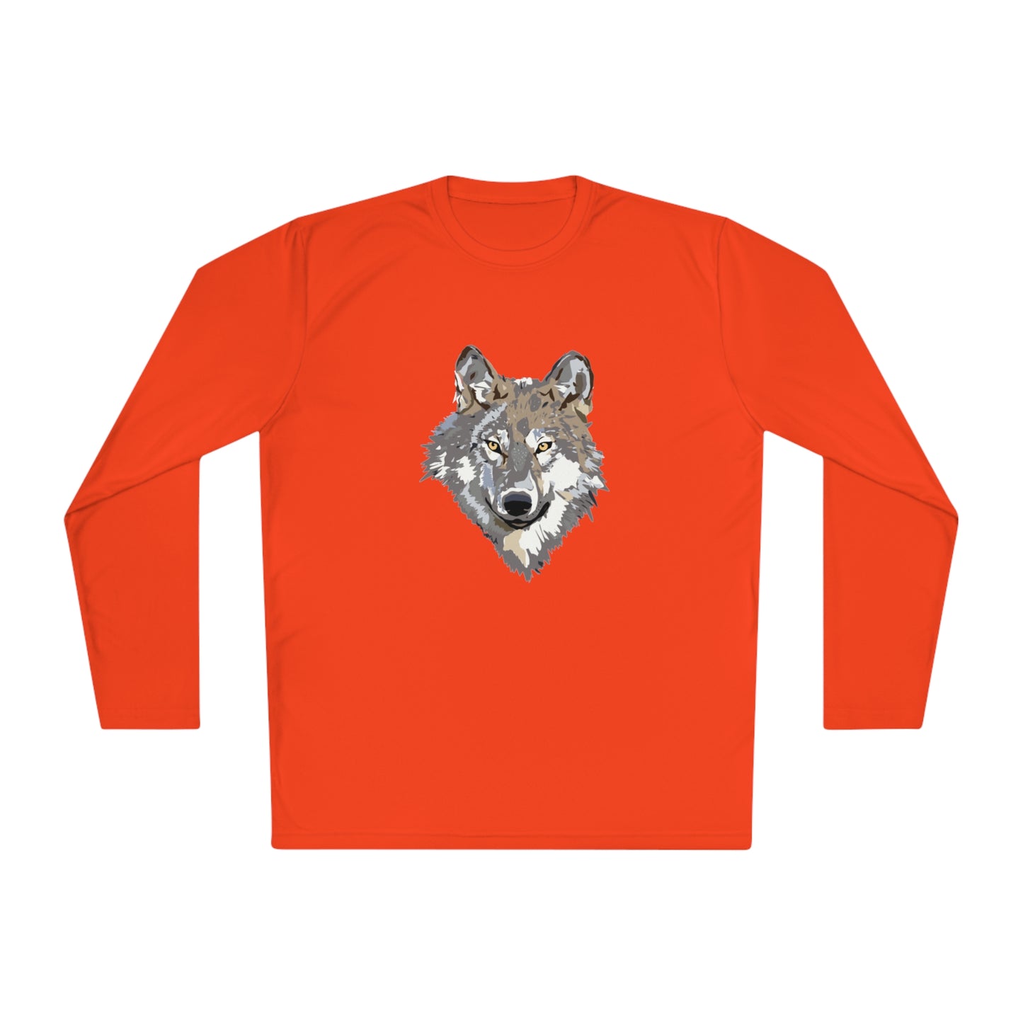 Lightweight Long Sleeve Tee: Wolves #1