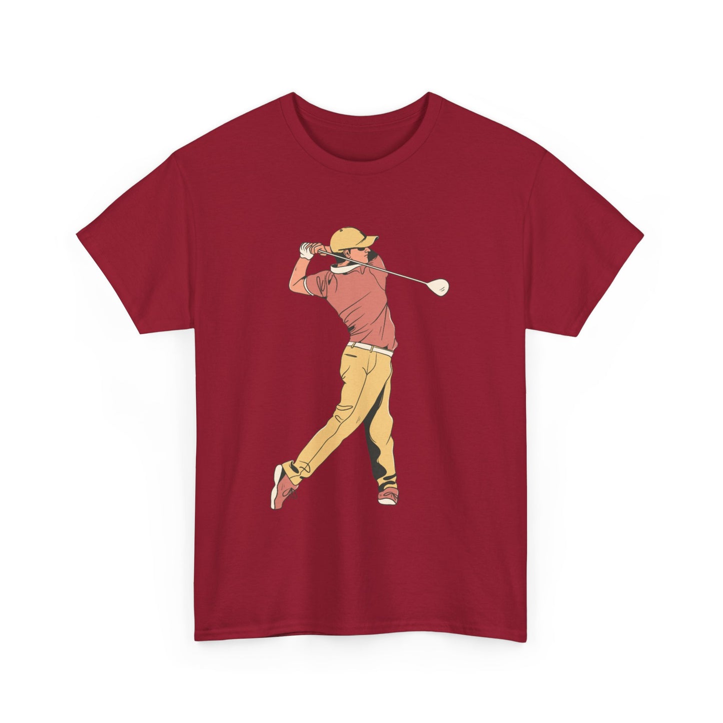 Heavy Cotton Tee: Golf #3