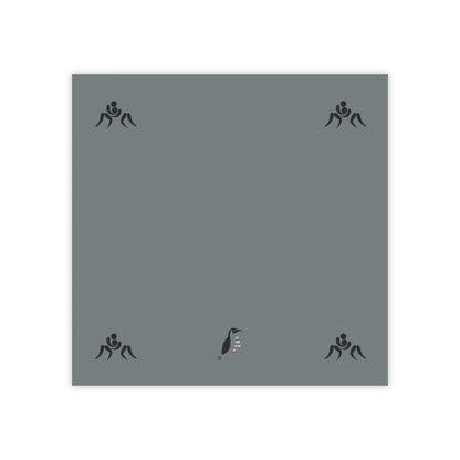 Post-it® Note Pads: Wrestling Dark Grey