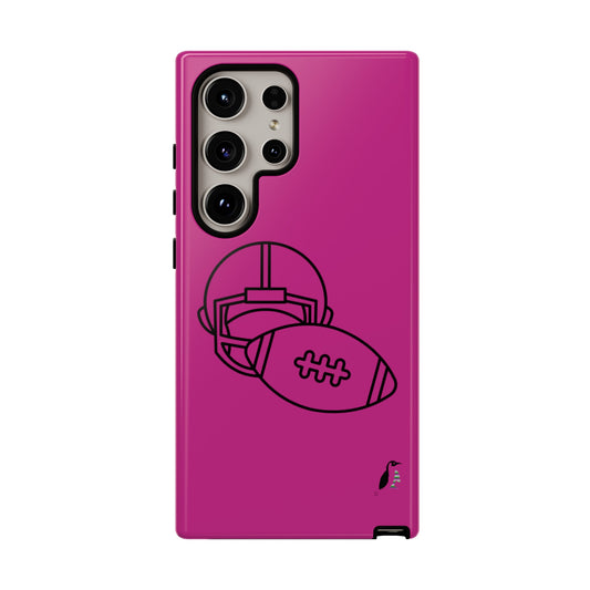 Tough Cases (for Samsung & Google): Football Pink