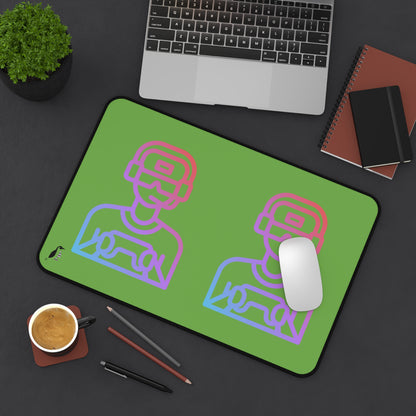 Desk Mat: Gaming Green