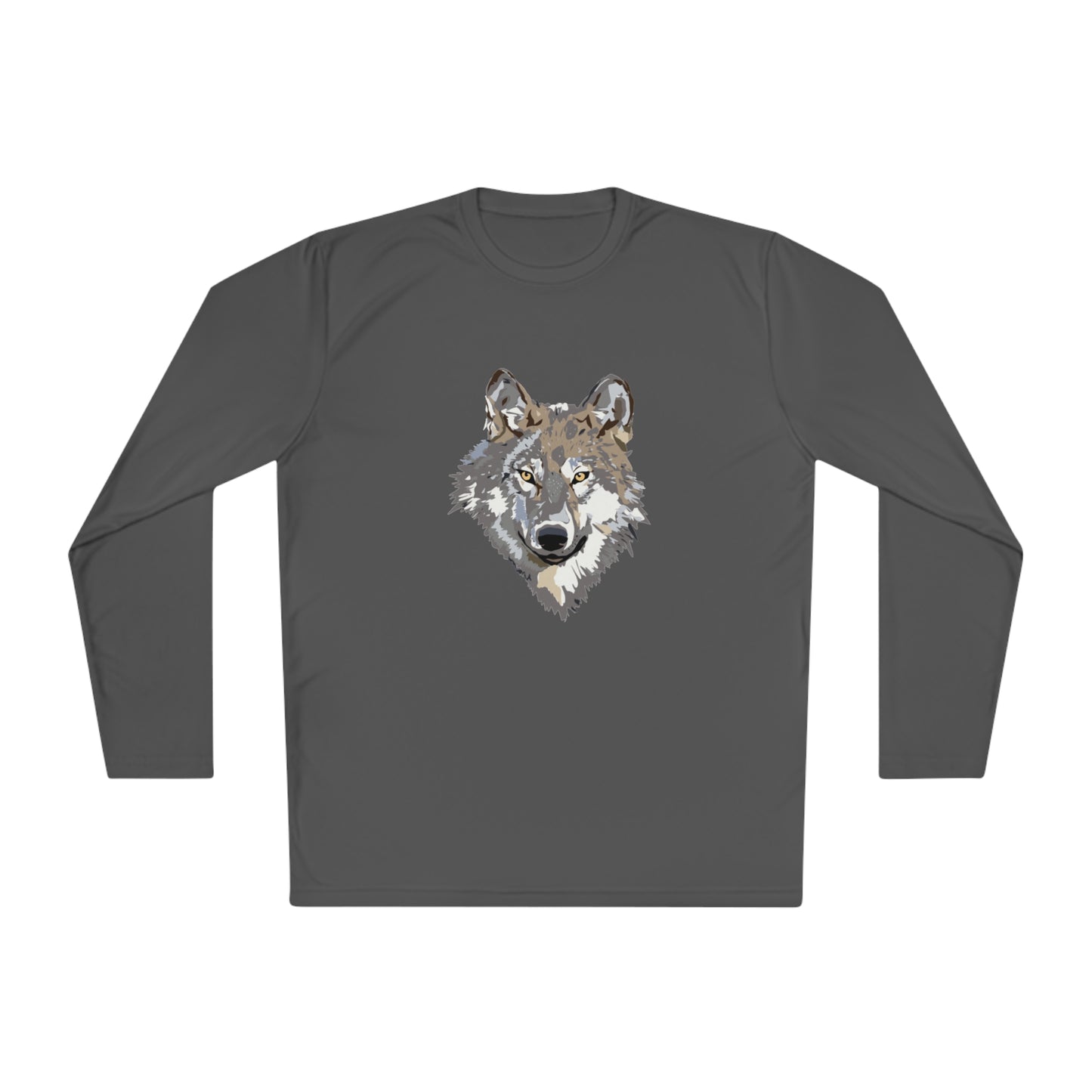 Lightweight Long Sleeve Tee: Wolves #1