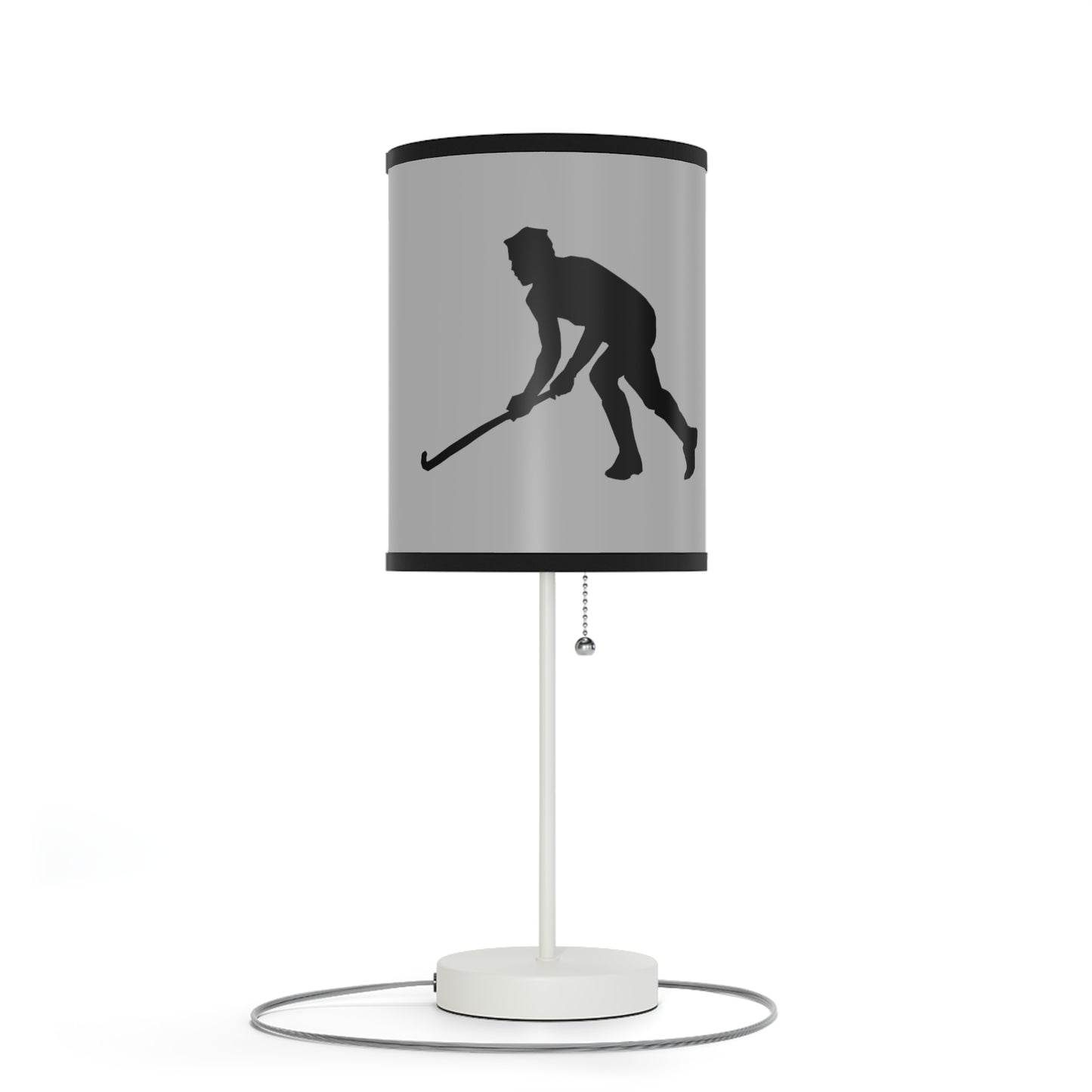 Lamp on a Stand, US|CA plug: Hockey Lite Grey 