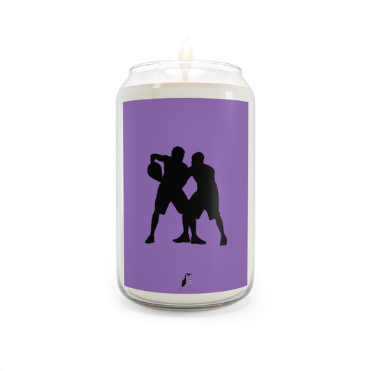 Scented Candle, 13.75oz: Basketball Lite Purple