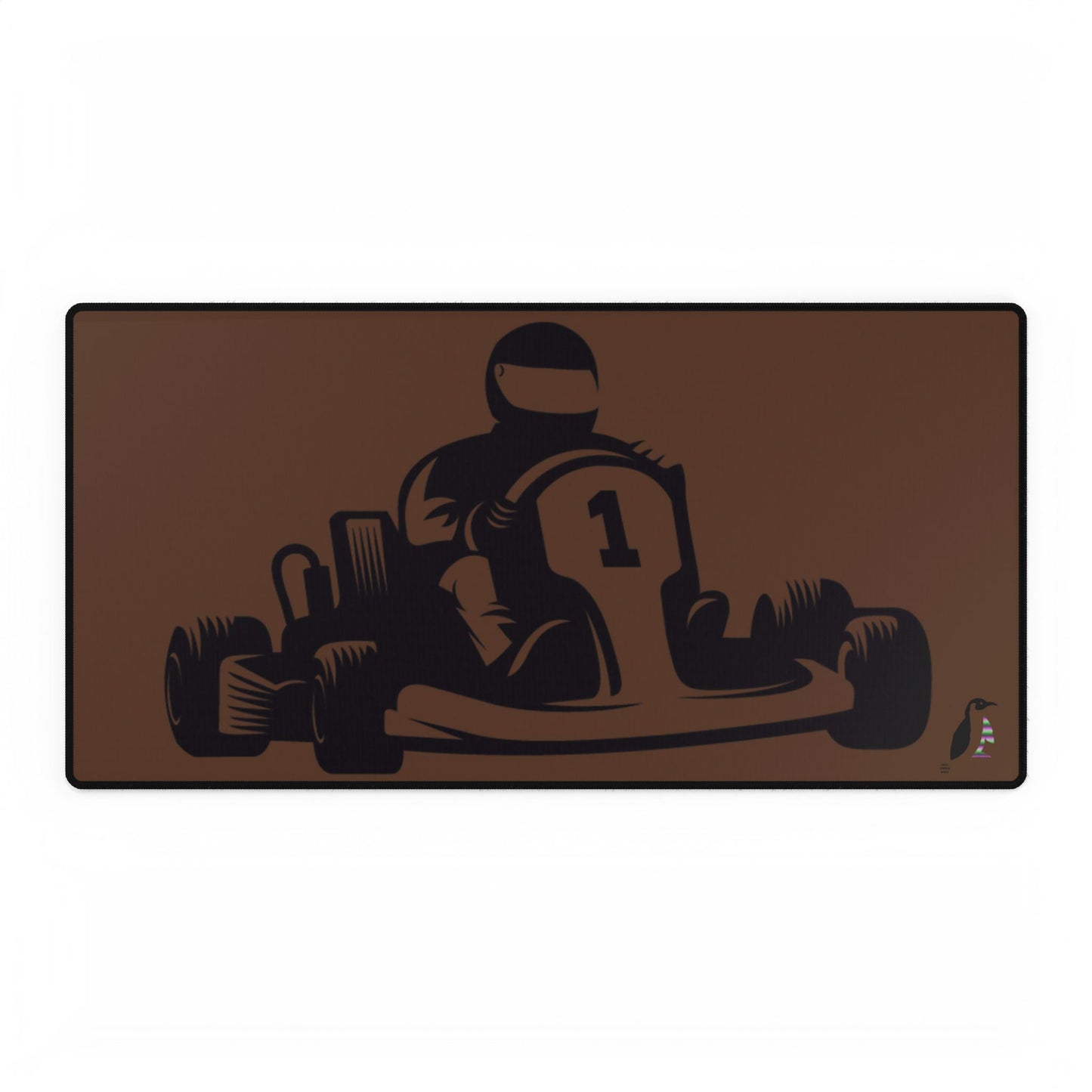 Desk Mats: Racing Brown