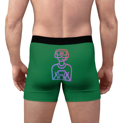 Men's Boxer Briefs: Gaming Dark Green