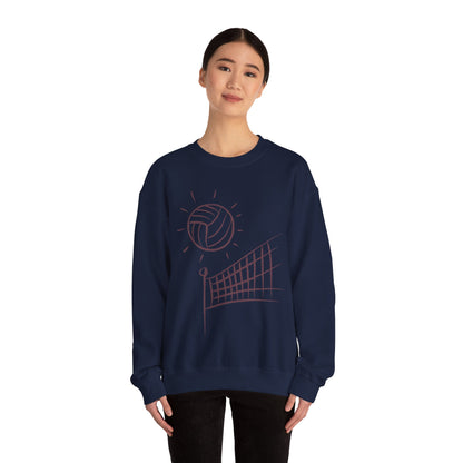 Unisex Heavy Blend™ Crewneck Sweatshirt: Volleyball #2