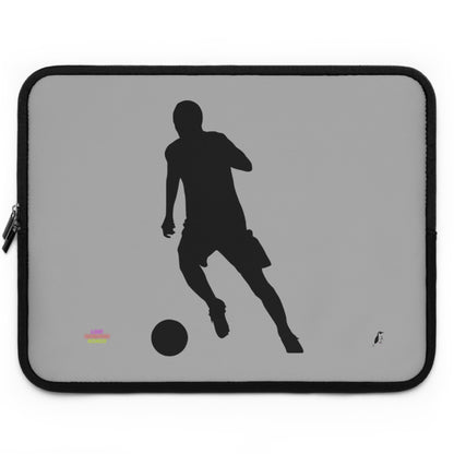 Laptop Sleeve: Soccer Lite Grey