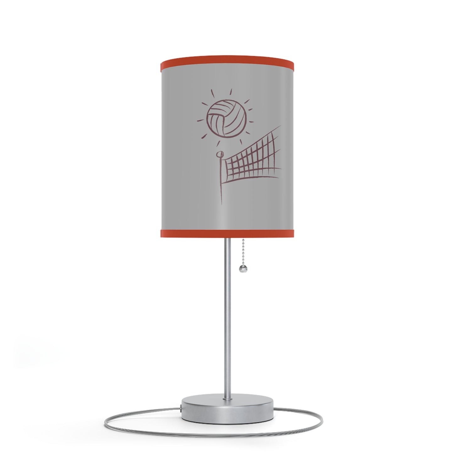 Lamp on a Stand, US|CA plug: Volleyball Lite Grey