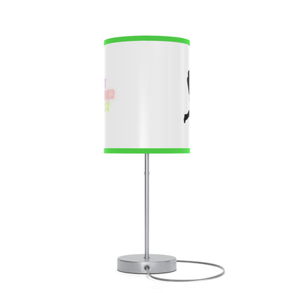 Lamp on a Stand, US|CA plug: Baseball White