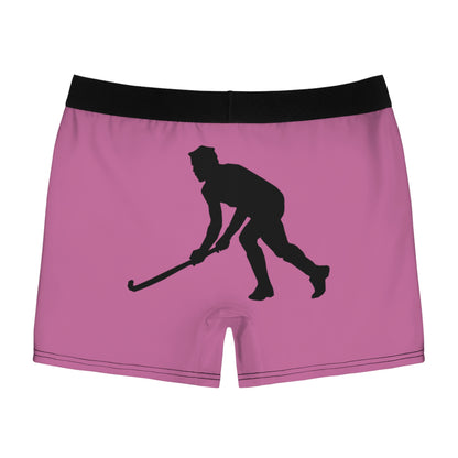 Men's Boxer Briefs: Hockey Lite Pink